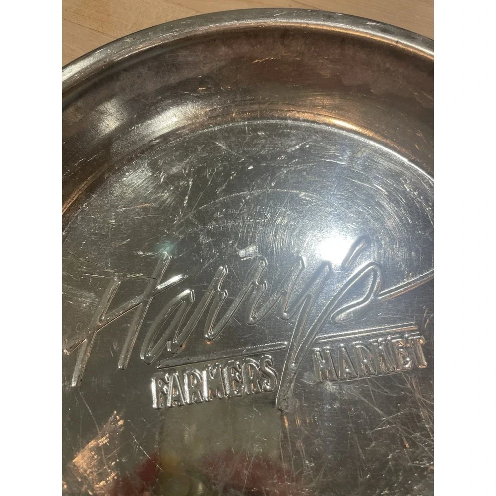 Vintage Harry's Farmers Market Pie Pan 9